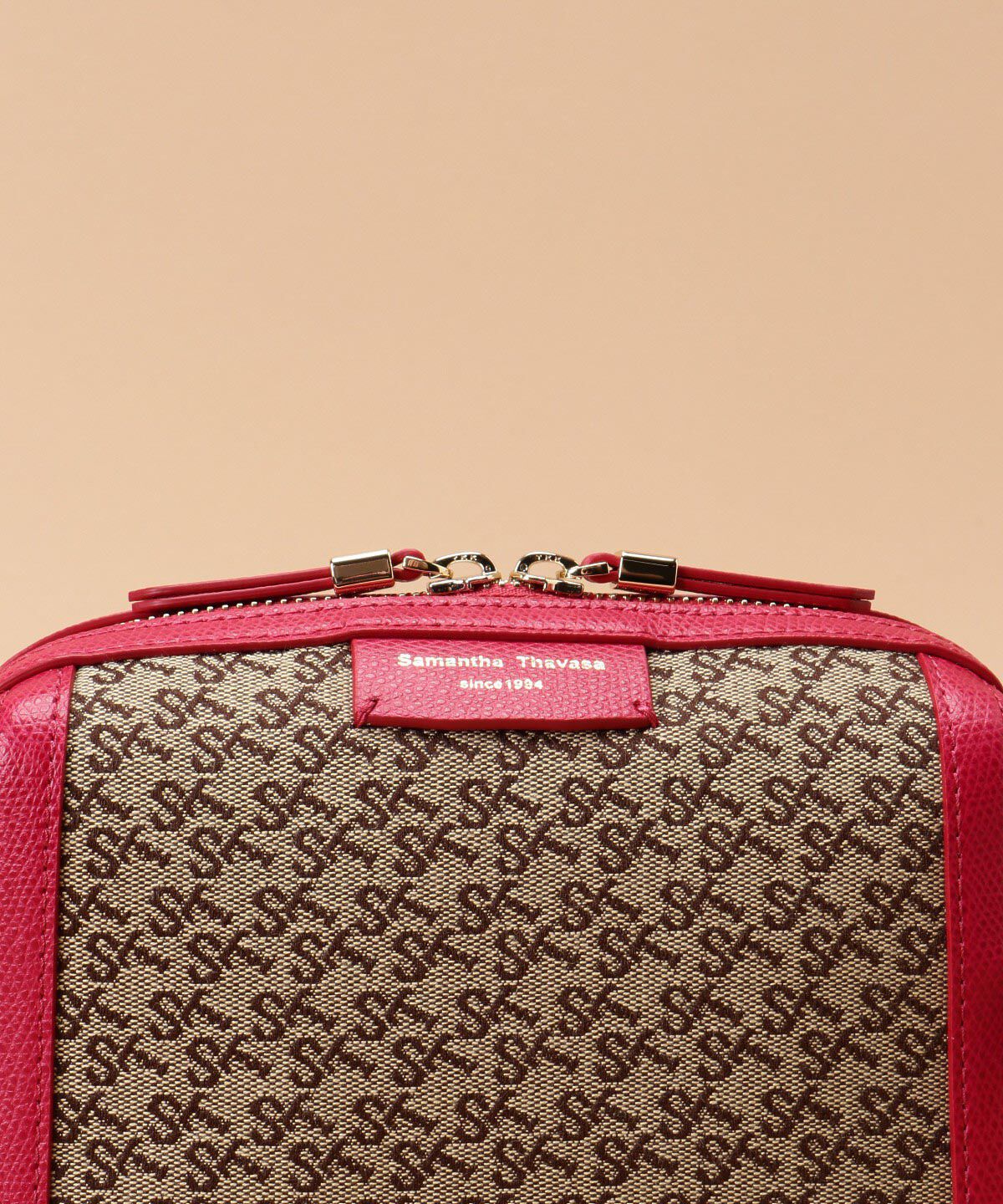 Samantha Thavasa「ST Jacquard ポシェットカレ」|ショルダー・メッセンジャー|