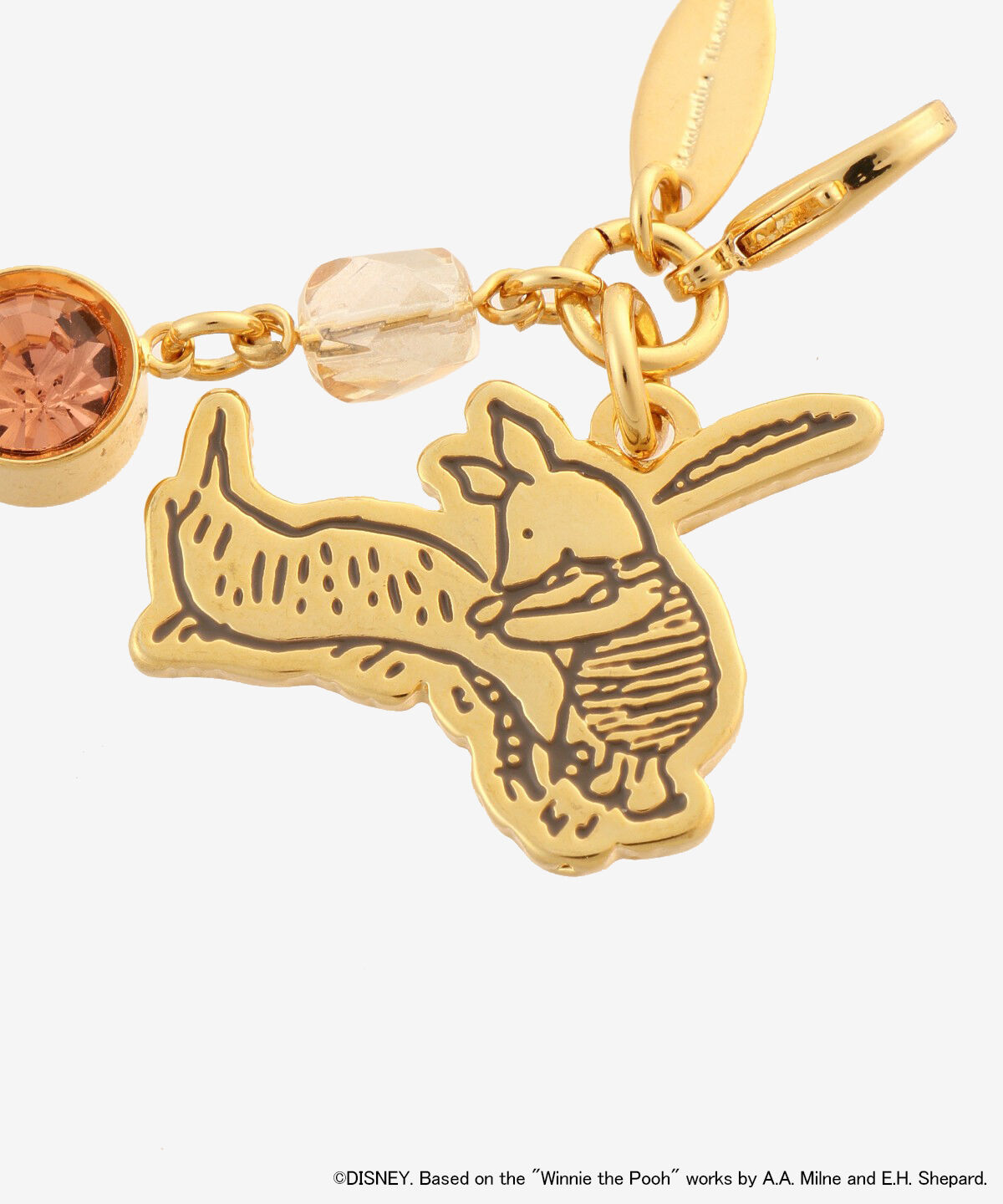 Samantha Thavasa「「くまのプーさんコレクション」 ファスナーチャーム(ピグレット)」|チャーム・キーホルダー|