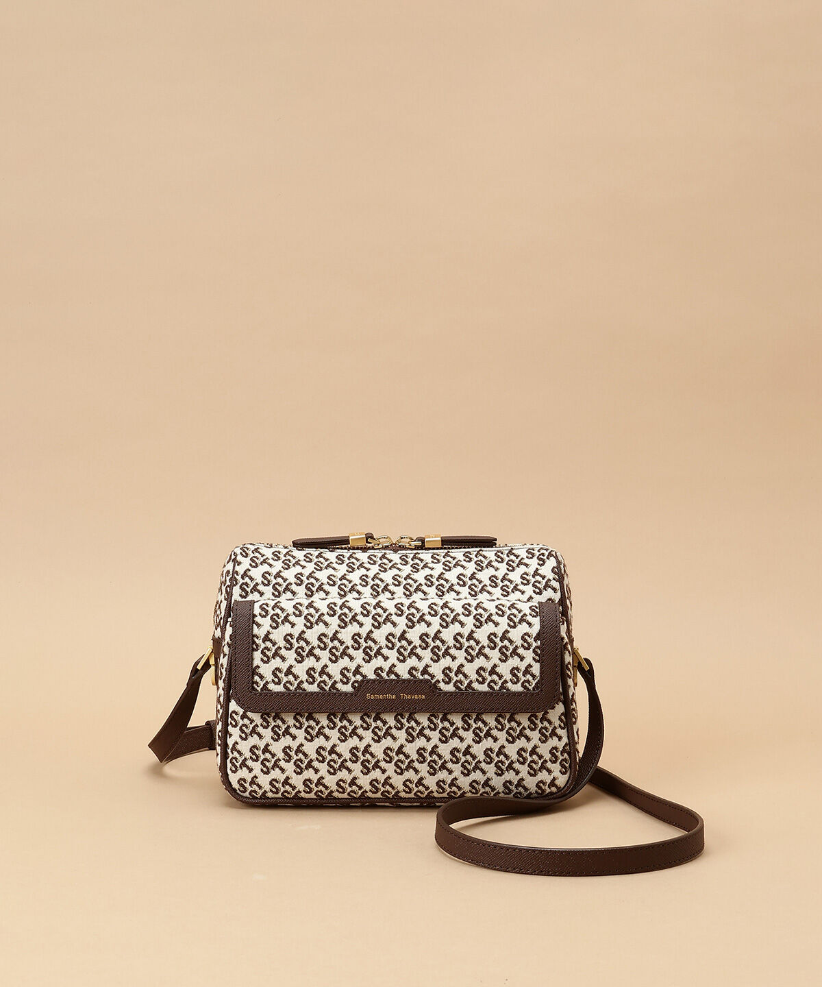 Samantha Thavasa「ST Jacquard シルエット ショルダーバッグ」|ショルダー・メッセンジャー|