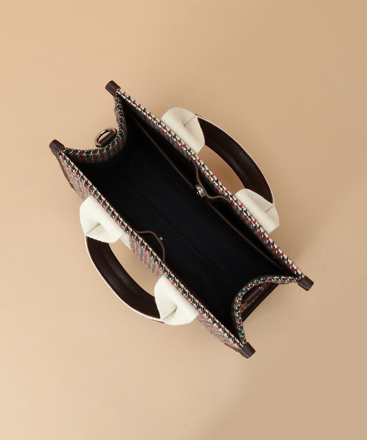 Samantha Thavasa「ガンクラブチェック スクエアトート」|トートバッグ|