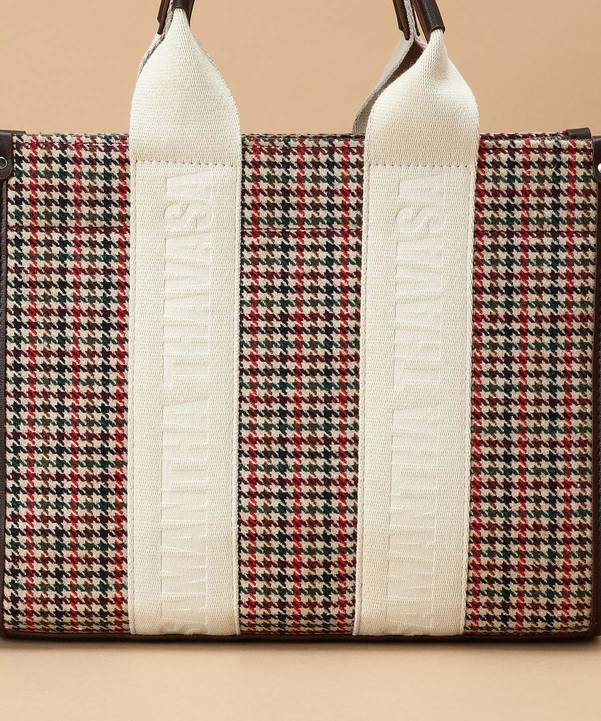 Samantha Thavasa「ガンクラブチェック スクエアトート」|トートバッグ|