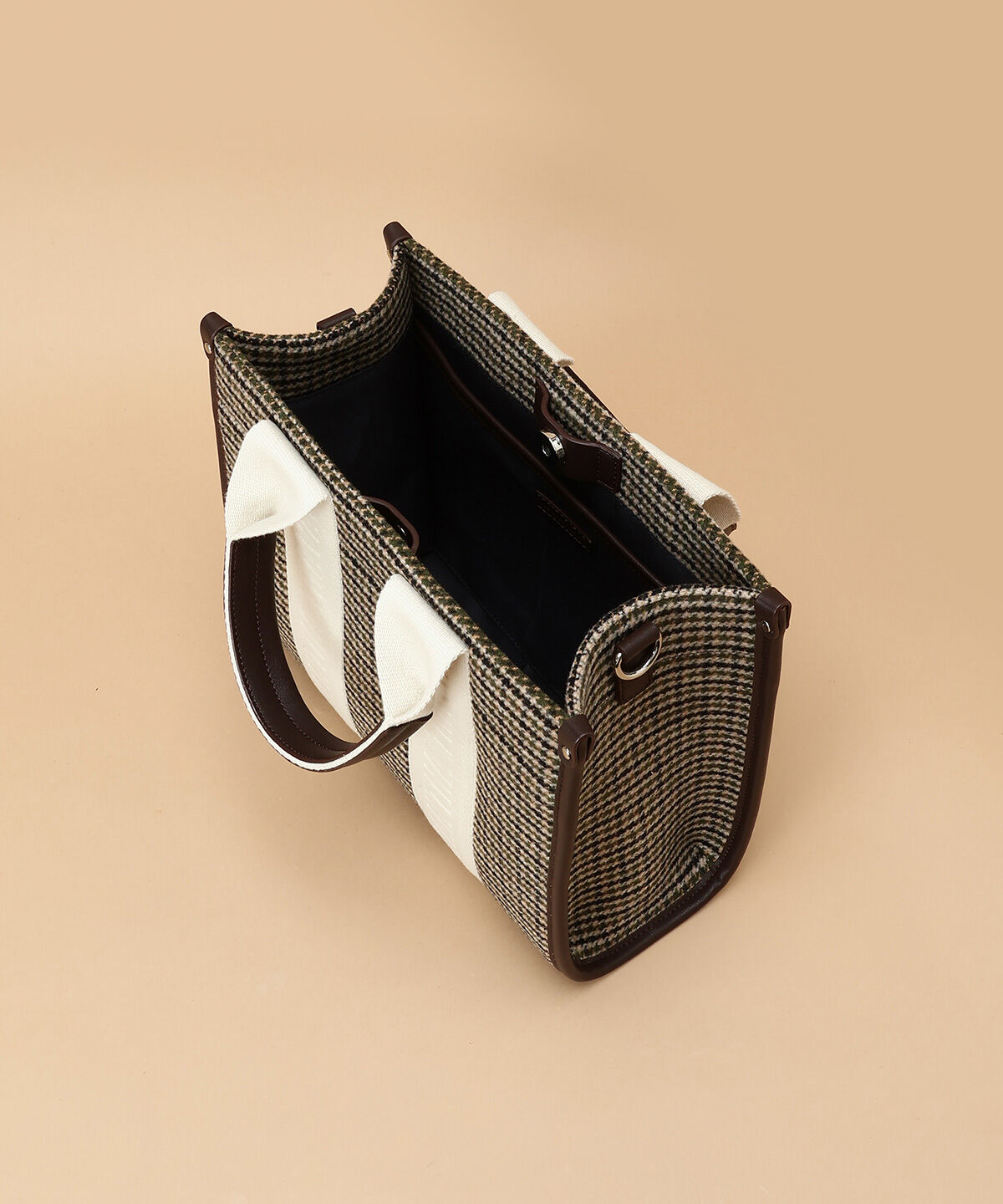 Samantha Thavasa「ガンクラブチェック スクエアトート」|トートバッグ|