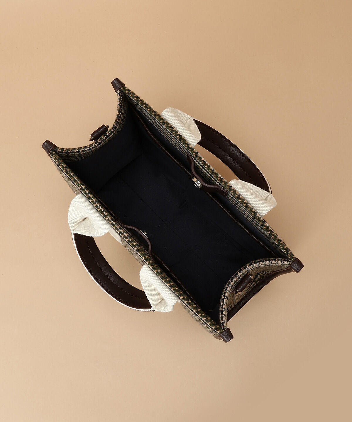 Samantha Thavasa「ガンクラブチェック スクエアトート」|トートバッグ|