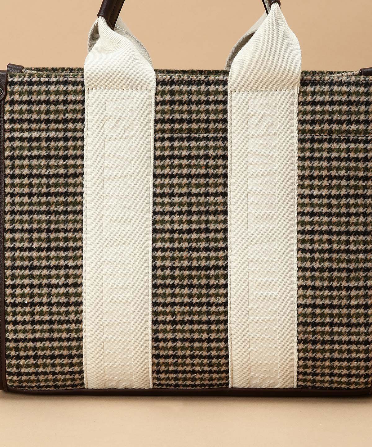 Samantha Thavasa「ガンクラブチェック スクエアトート」|トートバッグ|