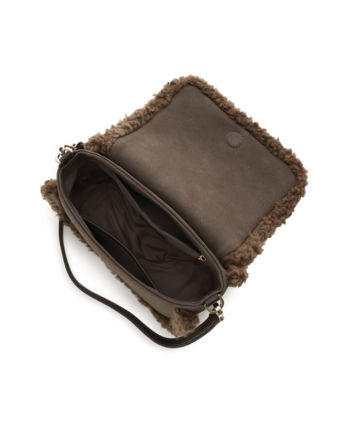 Samantha Thavasa「スウェード調ボアショルダーバッグ」|ショルダー・メッセンジャー|