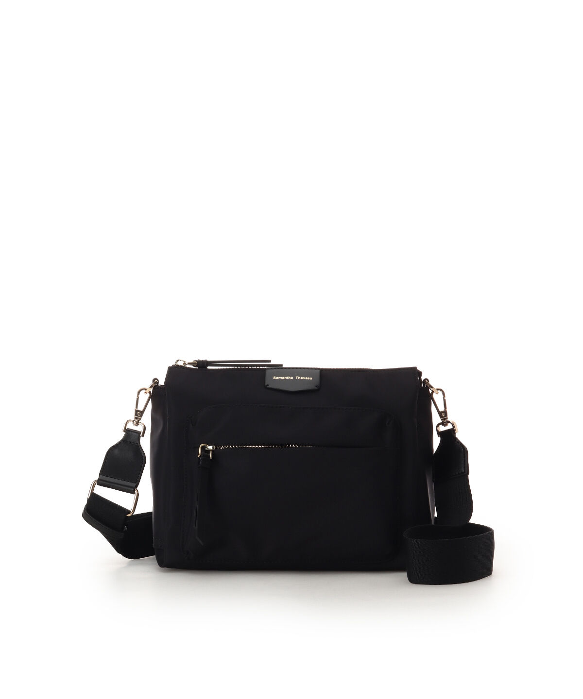 Samantha Thavasa「マルチナイロンショルダーバッグ」|ショルダー・メッセンジャー|ブラック