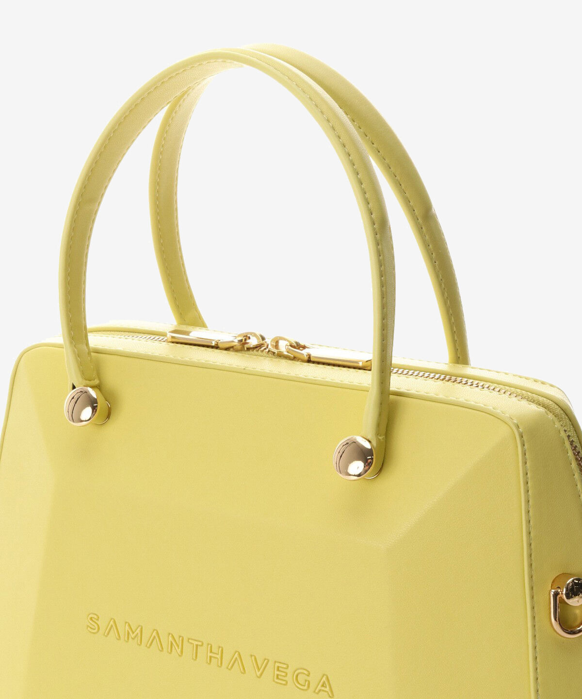 Samantha Vega「スクエアストーンハンドバッグ」|ハンドバッグ|