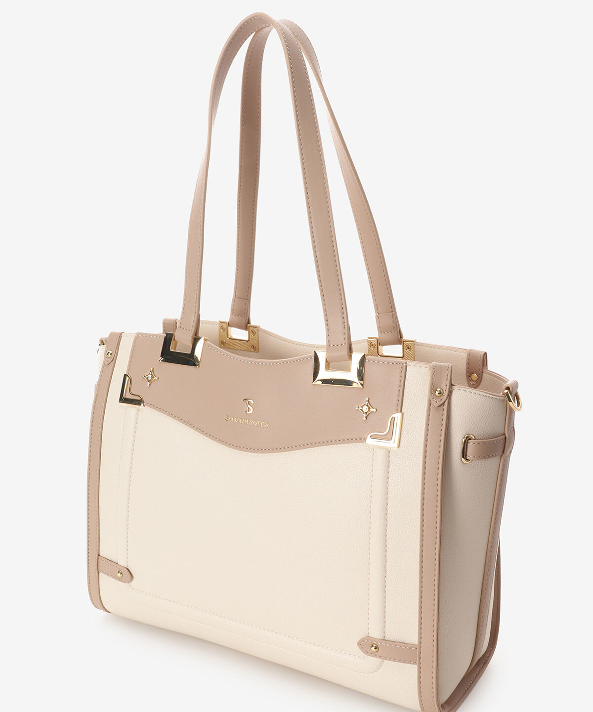 Samantha Vega「サイドダイヤカットトートバッグ」|トートバッグ|