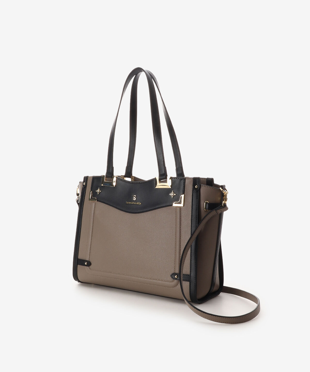 Samantha Vega「サイドダイヤカットトートバッグ」|トートバッグ|