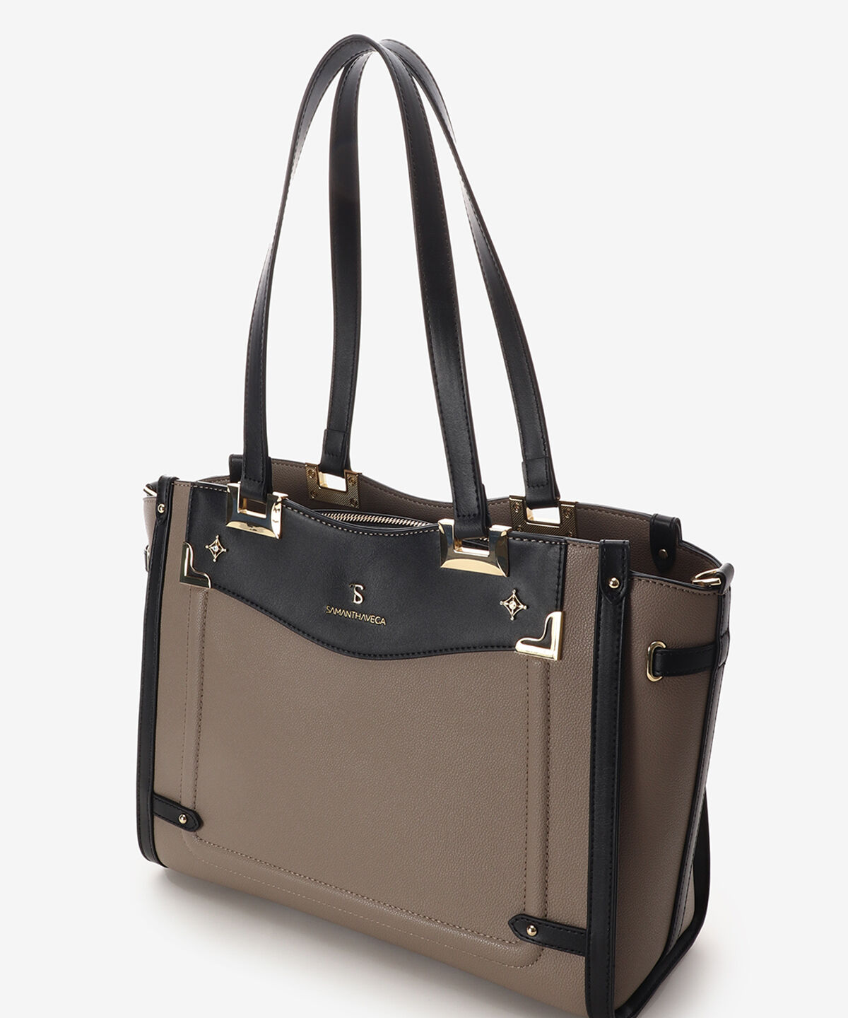 Samantha Vega「サイドダイヤカットトートバッグ」|トートバッグ|