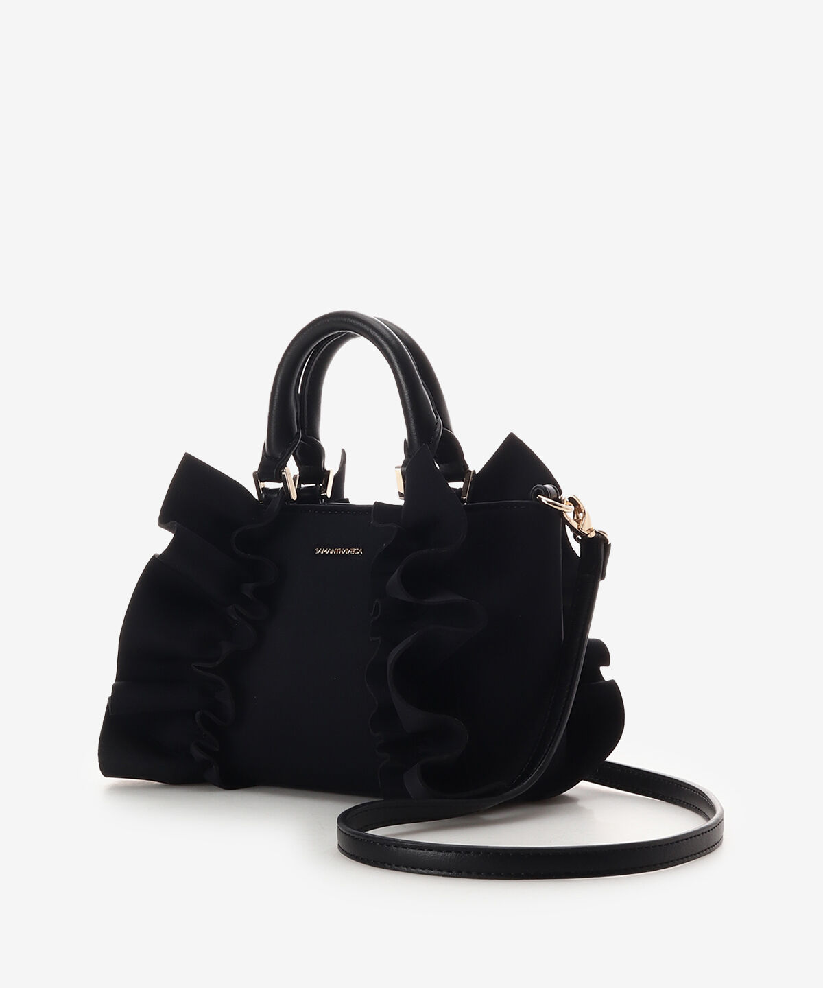 Samantha Vega「シンプルフリルハンドバッグ（ミニ）」|ハンドバッグ|