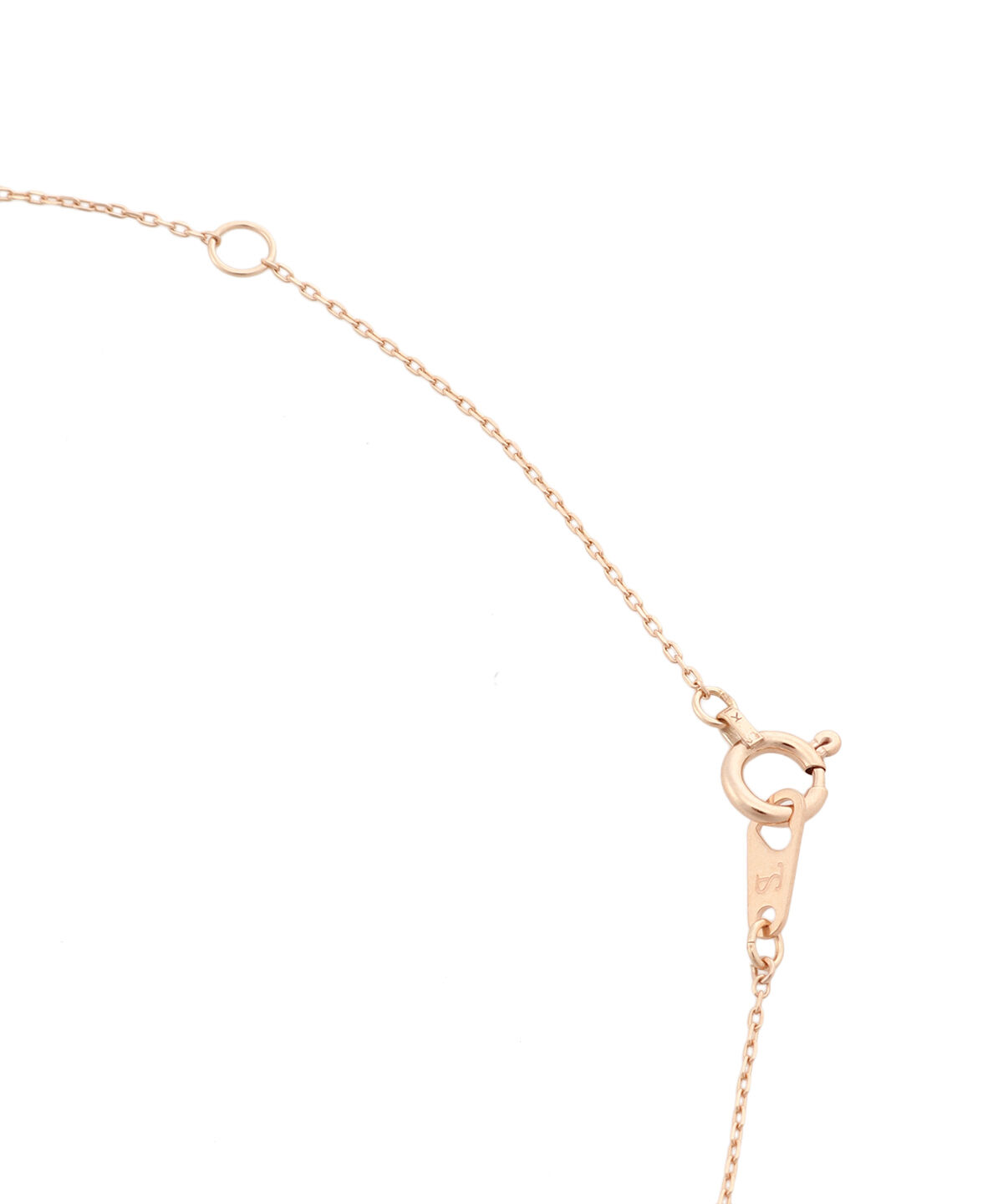 Samantha Tiara「K10PG モルガナイトフラワーモチーフネックレス≪4月 誕生石≫」|ネックレス|