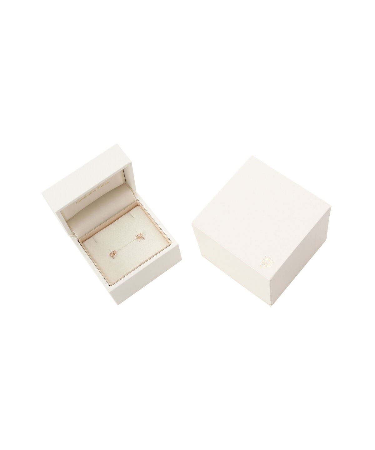 Samantha Tiara「K10 PG リボンピアス≪6月 誕生石≫」|ピアス|