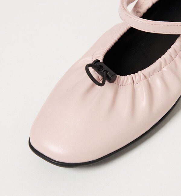 ODETTE E ODILE「＜SY＞ シャーリングベルクロ フラット20&uarr;」|バレエシューズ|