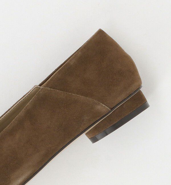 ODETTE E ODILE「オブリークスクエアトゥフラット15&darr;&uarr;」|パンプス|