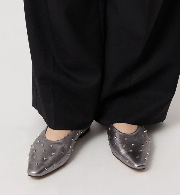 ODETTE E ODILE「メタルドット フラット10&uarr;」|パンプス|