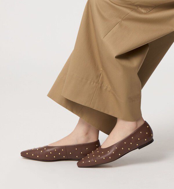 ODETTE E ODILE「メタルドット フラット10&uarr;」|パンプス|