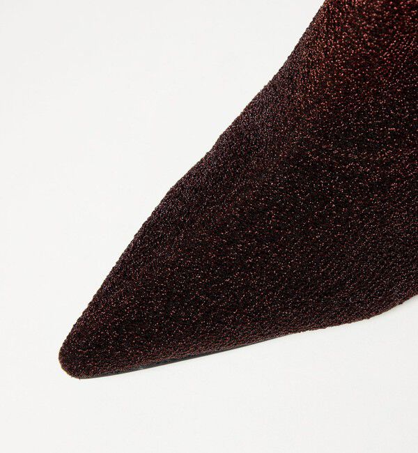 ODETTE E ODILE「＜SY＞ ポインテッドストレッチ ショートブーツ70&uarr;」|ショートブーツ|