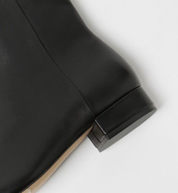 ODETTE E ODILE「ナロースクエアプレーン ショートブーツ25&uarr;」|ショートブーツ|