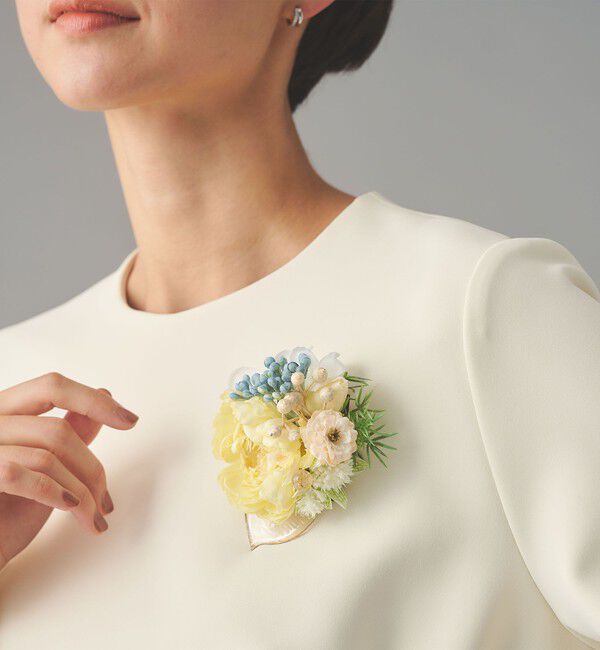 UNITED ARROWS「【別注】＜tnc＞コサージュ」|ブローチ・コサージュ|CREAM