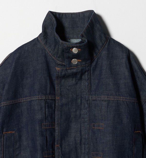 AEWEN MATOPH「＜AEWEN MATOPH＞スタンドカラーデニムブルゾン」|デニムジャケット|