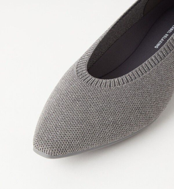 UNITED ARROWS green label relaxing「ウェルネス ニット フラットシューズ -撥水・ウォッシャブル-」|ローファー|