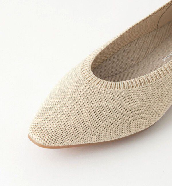 UNITED ARROWS green label relaxing「ウェルネス ニット フラットシューズ -撥水・ウォッシャブル-」|ローファー|