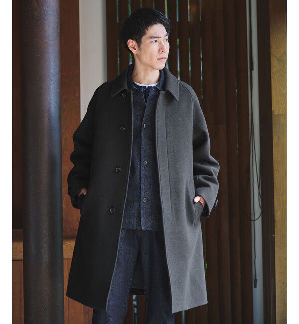 SENTDALE WOOL ステンカラーコート（UNITED ARROWS green label