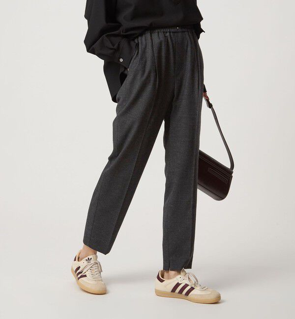 UNITED ARROWS green label relaxing「［size SHORT/TALLあり］ライト サキソニー テーパード パンツ ウォッシャブル」|その他|DK.GRAY