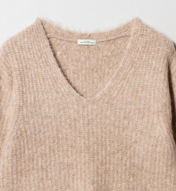 UNITED ARROWS green label relaxing「アルパカブレンド アゼ Vネック プルオーバー ニット」|ニット・セーター|