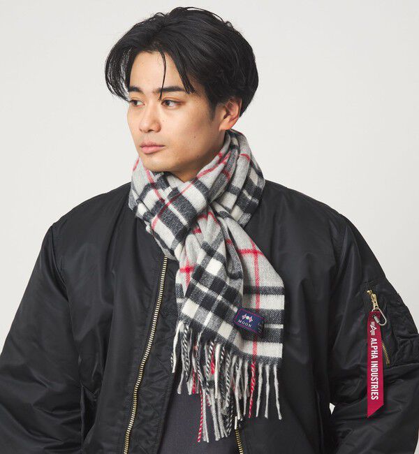 UNITED ARROWS green label relaxing「＜MOON＞チェック 50 マフラー」|マフラー|