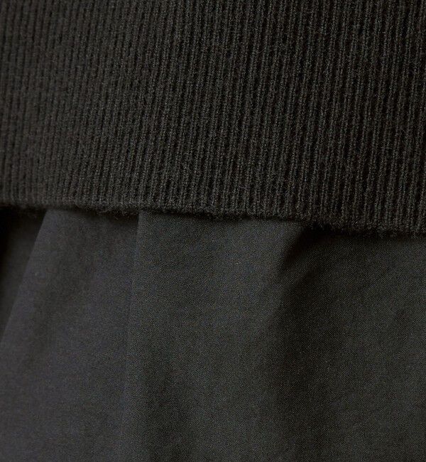 UNITED ARROWS green label relaxing「ポロニット ドッキング プルオーバー」|ニット・セーター|