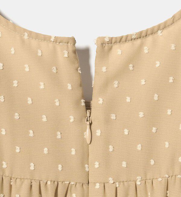 UNITED ARROWS green label relaxing「ドット シアー ティアード ワンピース」|ドレス|