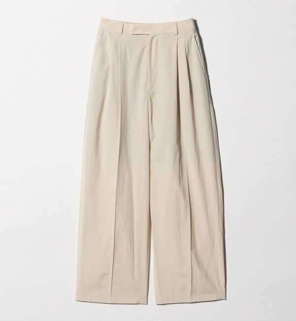 UNITED ARROWS green label relaxing「FAbRICA 2タック ワイド パンツ」|チノ|