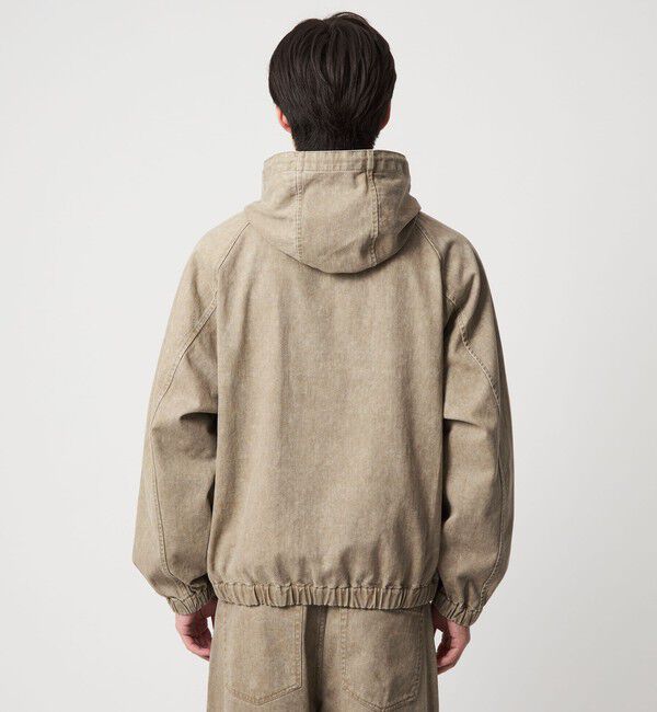 UNITED ARROWS green label relaxing「プリント バイオ フード ブルゾン」|その他|