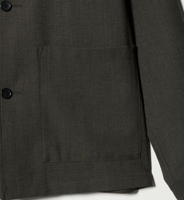 UNITED ARROWS green label relaxing「テック カルゼ カバーオール ジャケット -ストレッチ-」|ブルゾン・スタジャン|