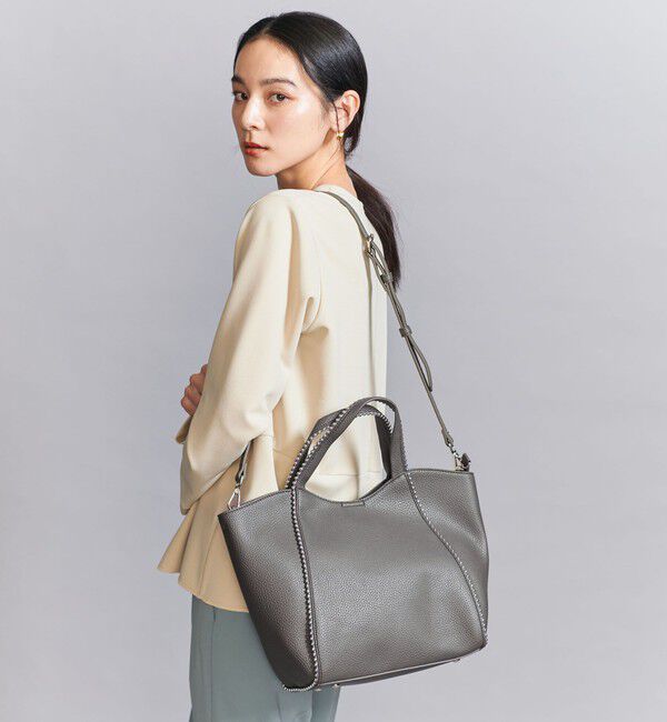 BEAUTY&YOUTH UNITED ARROWS「ボールチェーン トートバッグ -2WAY-」|トートバッグ|DK.GRAY
