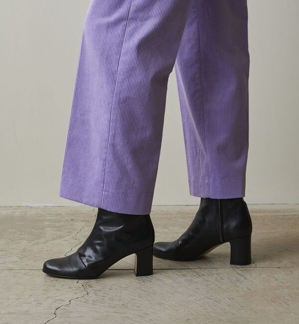 STEVEN ALAN「＜Steven Alan＞レザー ショート ブーツ」|ショートブーツ|