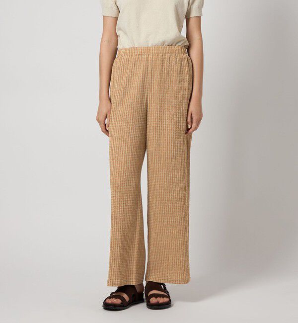 STEVEN ALAN「＜Steven Alan＞クレープ チェック イージーパンツ」|その他|