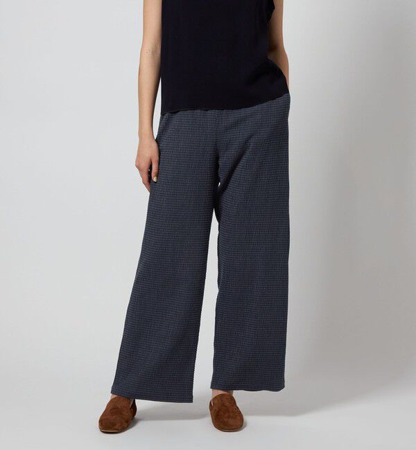 STEVEN ALAN「＜Steven Alan＞クレープ チェック イージーパンツ」|その他|