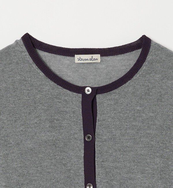 STEVEN ALAN「＜Steven Alan＞リンガー カーディガン」|カーディガン|