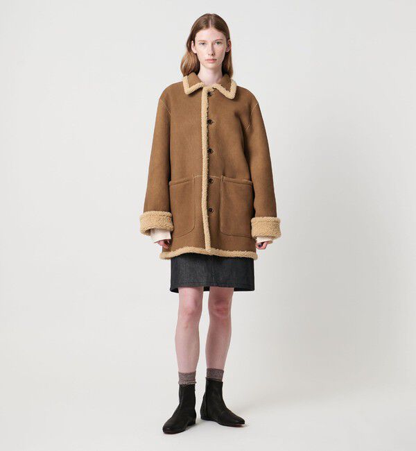 STEVEN ALAN「＜Steven Alan＞ムートン リバーシブル ブルゾン」|その他|