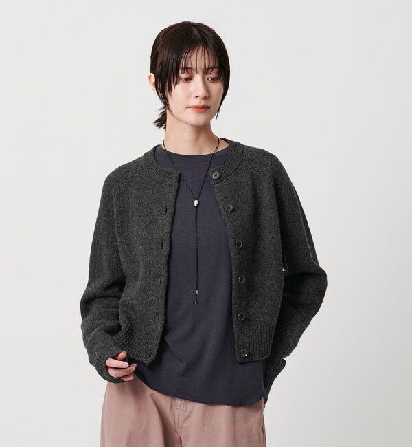 BEAUTY&YOUTH UNITED ARROWS「ウールニット ショートカーディガン」|カーディガン|
