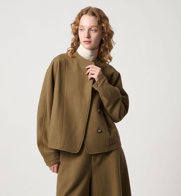 STEVEN ALAN「＜Steven Alan＞ショート ブルゾン」|テーラードジャケット|BEIGE