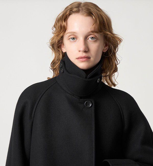 STEVEN ALAN「＜Steven Alan＞ウール カシミヤ テント ショートコート」|ステンカラーコート|