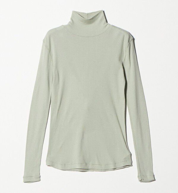 STEVEN ALAN「＜Steven Alan＞コットン シルク リブ タートルネック プルオーバー」|Tシャツ・カットソー|LIME