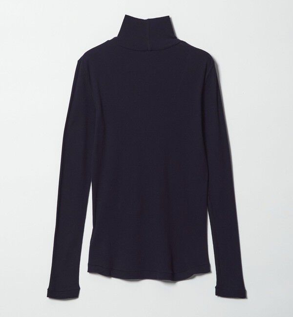 STEVEN ALAN「＜Steven Alan＞コットン シルク リブ タートルネック プルオーバー」|Tシャツ・カットソー|