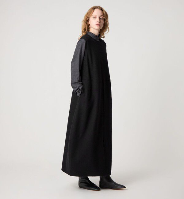 STEVEN ALAN「＜Steven Alan＞コクーン ワンピース」|ワンピース|BLACK