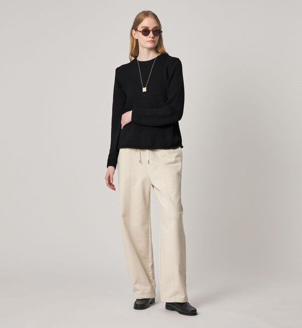 STEVEN ALAN「＜Steven Alan＞コットン シルク フレア ニット」|ニット・セーター|