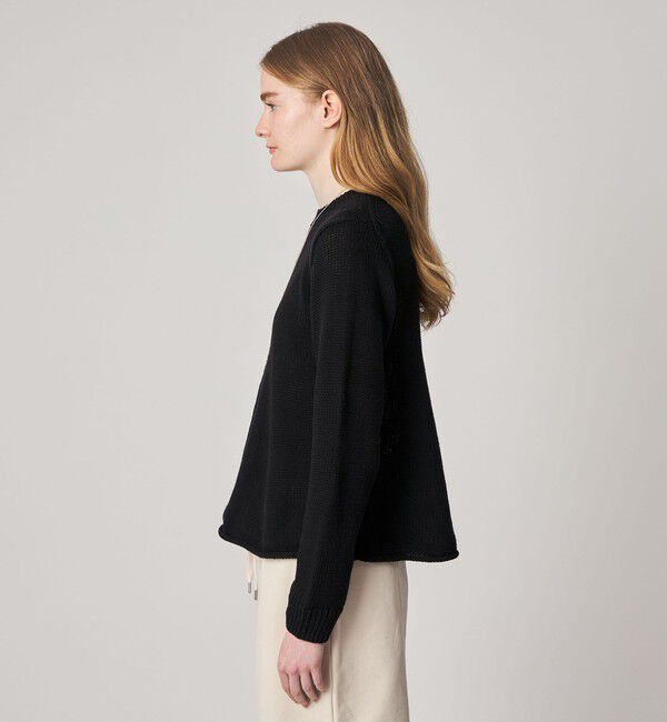 STEVEN ALAN「＜Steven Alan＞コットン シルク フレア ニット」|ニット・セーター|